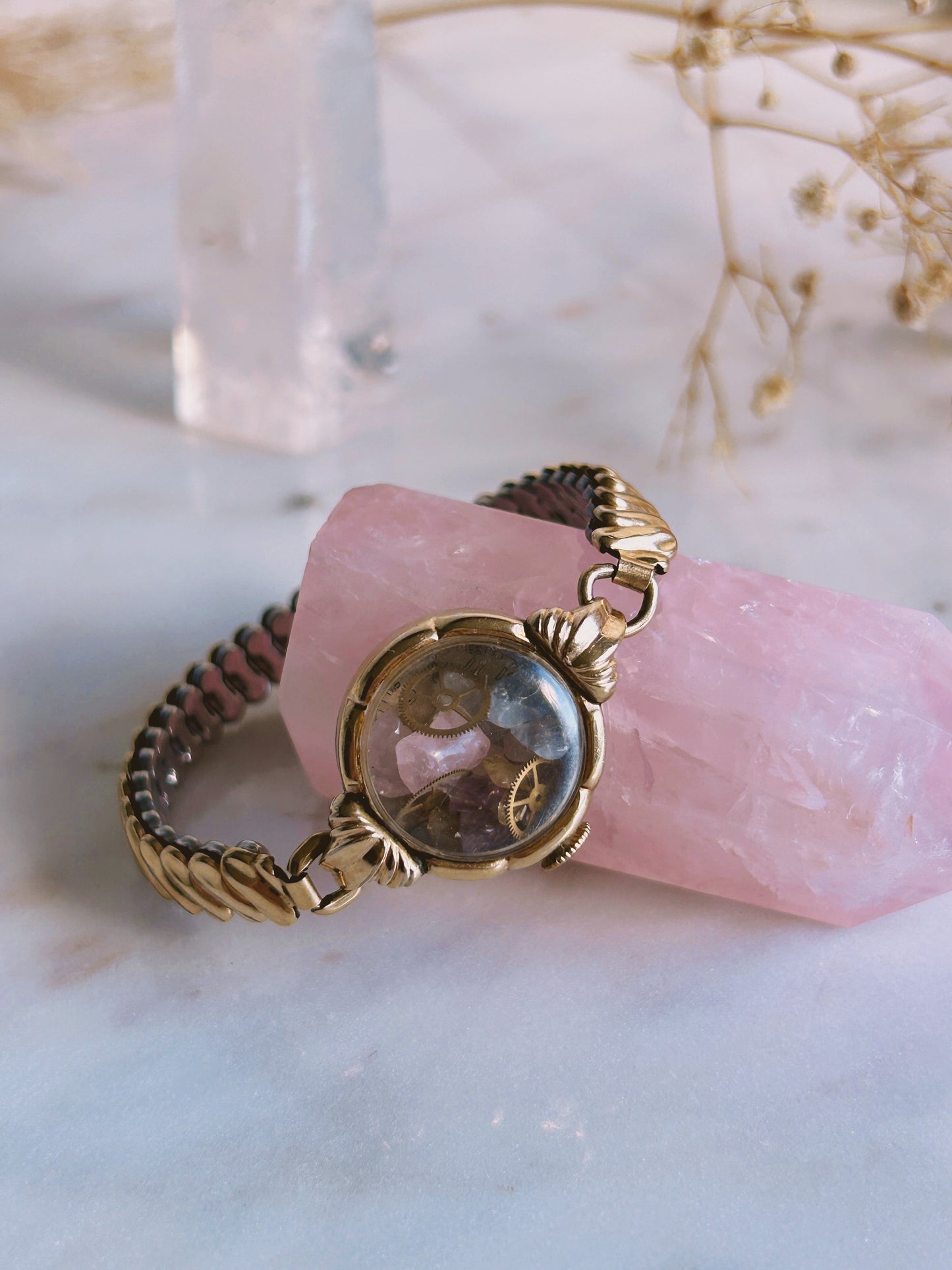 The Expect Miracles Crystal Watch