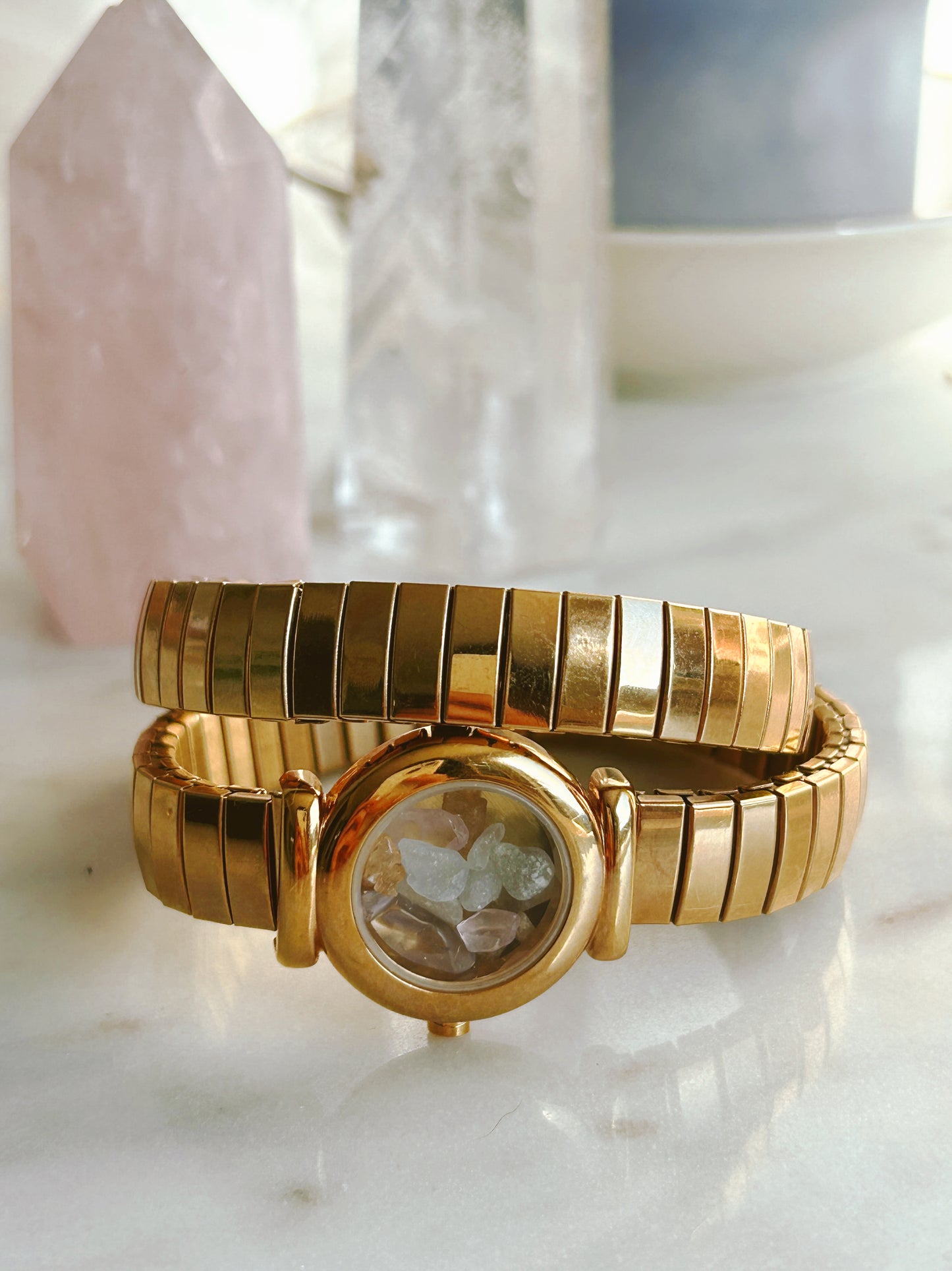 The Serpentine Crystal Watch