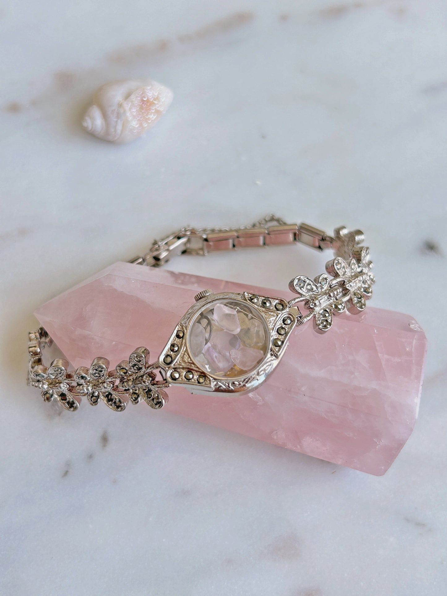 Butterfly Crystal Watch