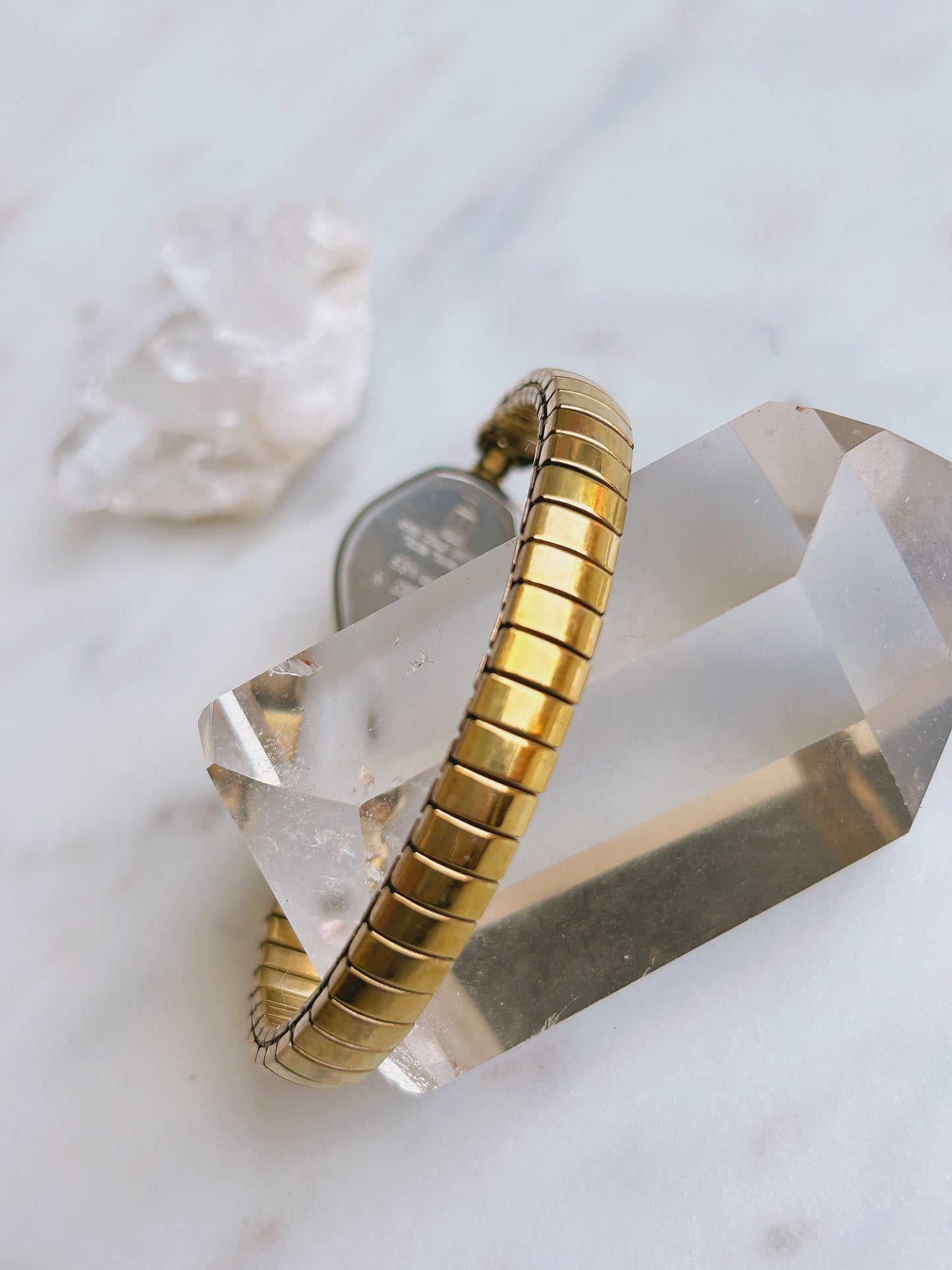 Golden Cocktail Watch Bracelet