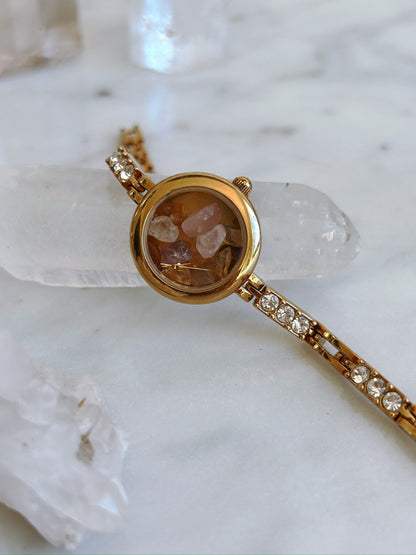 Vintage Diamond Crystal Watch