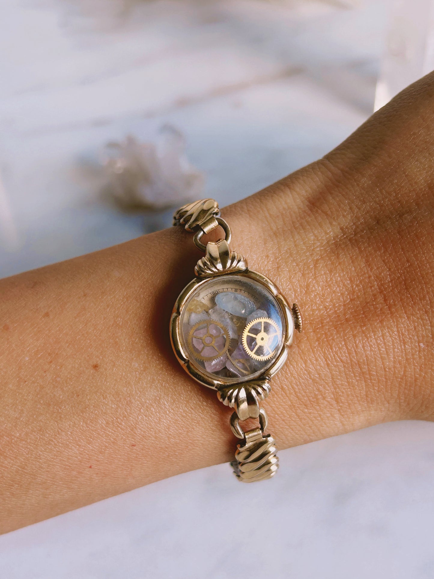 The Expect Miracles Crystal Watch